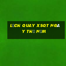 Lịch quay XSQT ngày thứ năm