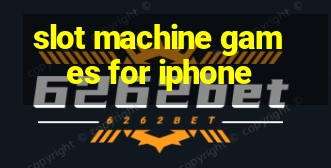 slot machine games for iphone