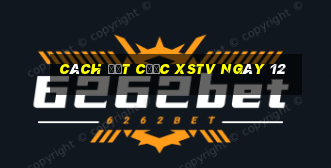 Cách đặt cược XSTV ngày 12