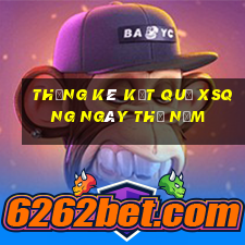 THỐNG KÊ KẾT QUẢ XSQNG ngày thứ năm