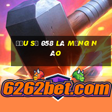 đầu số 058 là mạng nào