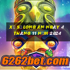 xổ số long an ngày 4 tháng 11 năm 2024