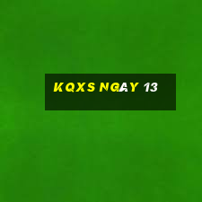 kqxs ngày 13