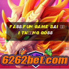 Fa88.Fun Game Bài Đổi Thưởng Go88