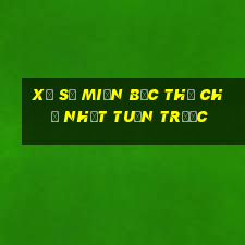 xổ số miền bắc thứ chủ nhật tuần trước