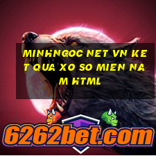 minhngoc net vn ket qua xo so mien nam html