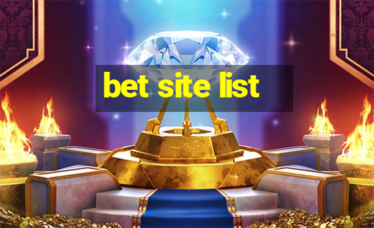 bet site list