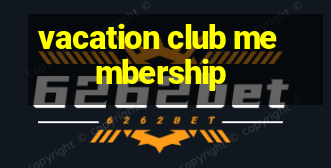 vacation club membership