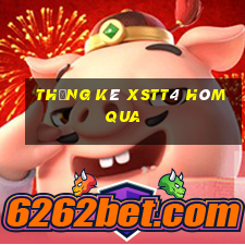 Thống kê XSTT4 hôm qua