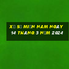 xổ số miền nam ngày 14 tháng 3 năm 2024