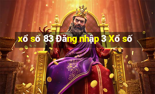 xổ số 83 Đăng nhập 3 Xổ số