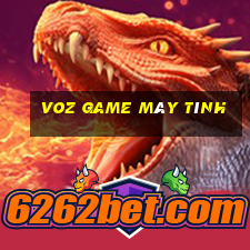 voz game máy tính