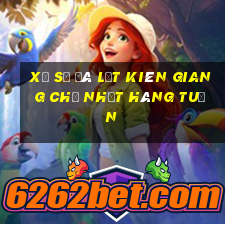 xổ số đà lạt kiên giang chủ nhật hàng tuần