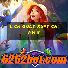 Lịch quay XSPY Chủ Nhật