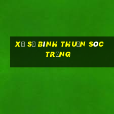 xổ số bình thuận sóc trăng