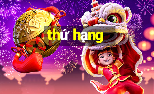 thứ hạng