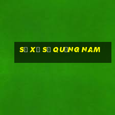 số xổ số quảng nam