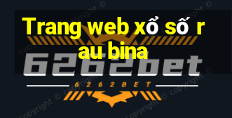 Trang web xổ số rau bina