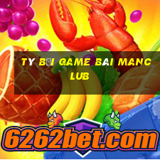 Tý Bối Game Bài Manclub