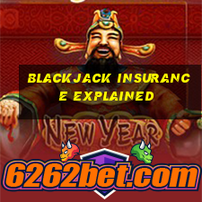 blackjack insurance explained