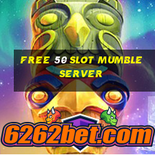 free 50 slot mumble server