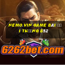 Nemo.Vin Game Bài Đổi Thưởng B52