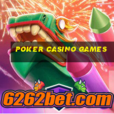 poker casino games