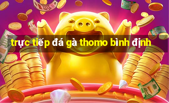 trực tiếp đá gà thomo bình định