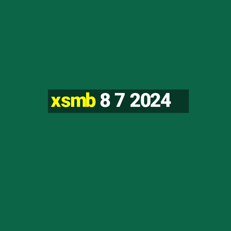 xsmb 8 7 2024