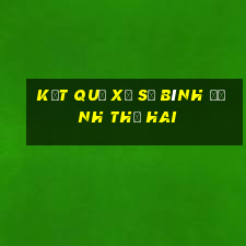 Kết quả xổ số Bình Định thứ hai