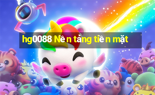 hg0088 Nền tảng tiền mặt