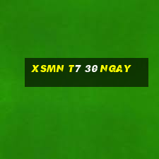 xsmn t7 30 ngay