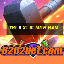 thứ 5 xổ số miền nam