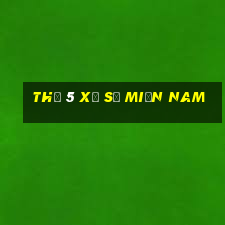 thứ 5 xổ số miền nam