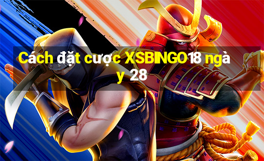 Cách đặt cược XSBINGO18 ngày 28