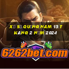 xổ số quảng nam 13 tháng 2 năm 2024