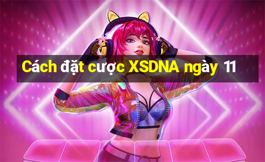 Cách đặt cược XSDNA ngày 11