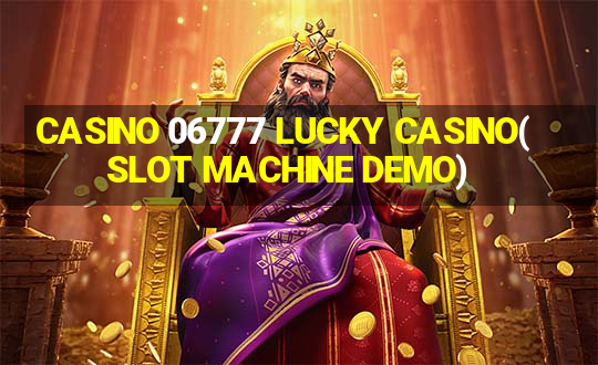 CASINO 06777 LUCKY CASINO(SLOT MACHINE DEMO)