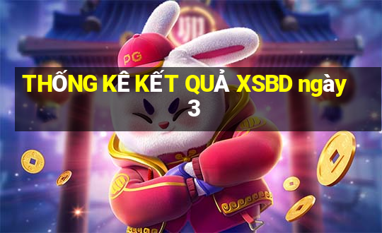 THỐNG KÊ KẾT QUẢ XSBD ngày 3