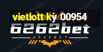 vietlott kỳ 00954