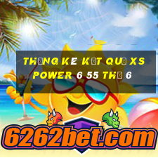 THỐNG KÊ KẾT QUẢ XS power 6 55 Thứ 6