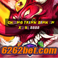 Chương trình bình ổn xổ số 8888