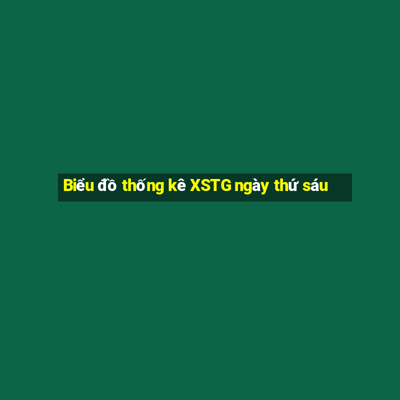 Biểu đồ thống kê XSTG ngày thứ sáu