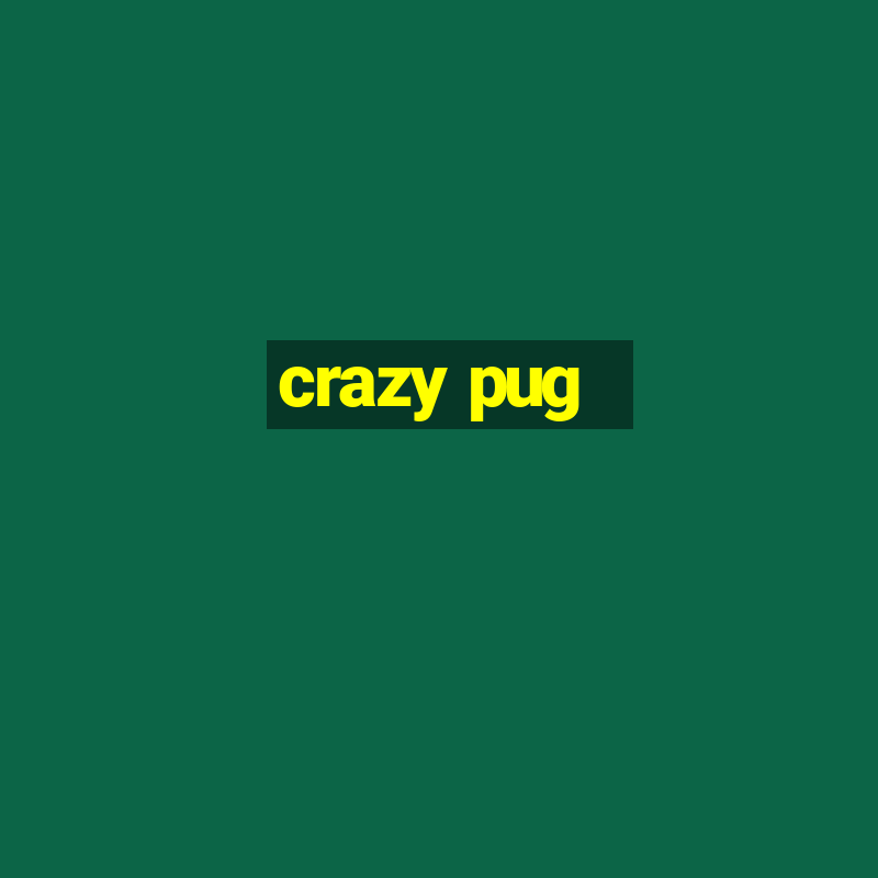 crazy pug