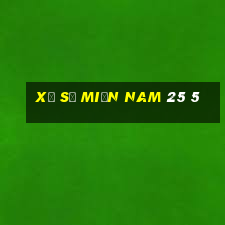 xổ số miền nam 25 5