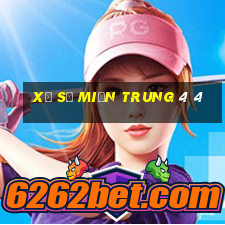 xổ số miền trung 4 4