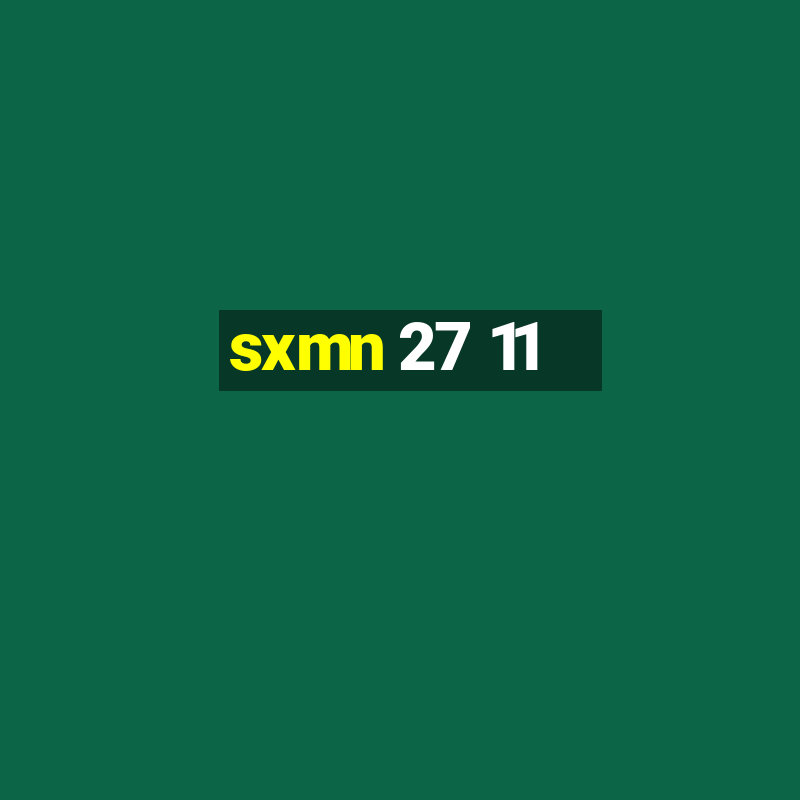 sxmn 27 11