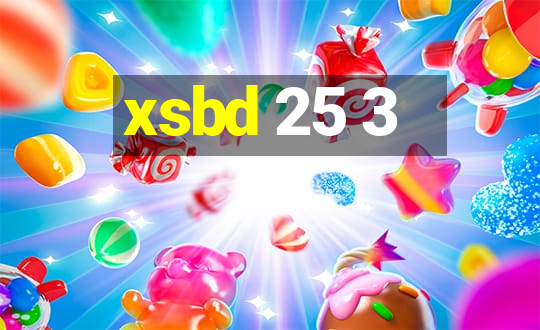 xsbd 25 3