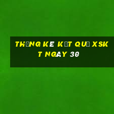 THỐNG KÊ KẾT QUẢ XSKT ngày 30