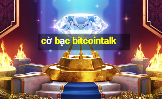 cờ bạc bitcointalk